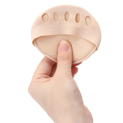 1 Pair Five Toes Forefoot Pads for Women High Heels Half Ins