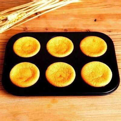Baking baking mold muffin paper cake tray baking mold six ci