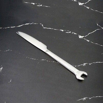 Stainless Steel Wrench Design Fork Spoon Kinfe Tableware