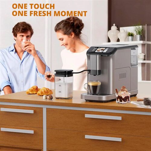 TFT Touch Screen Automatic Espresso Machine, 20 Bar Coffee M