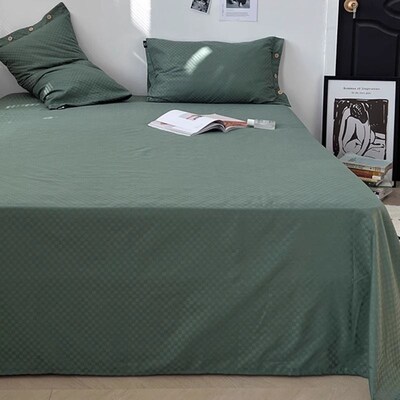 100%cotton bedsheet bedcover bed flat sheet bedspread linen