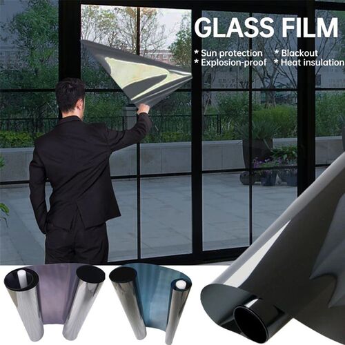 Anti Look Window Film Privacy Screen Glass Sticker Household