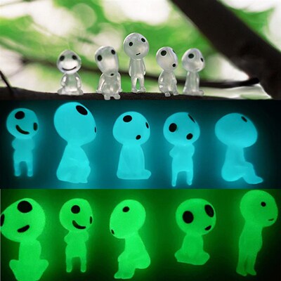 10/20Pcs Luminous ree Spirits Micro Landscape Figure Ornamen