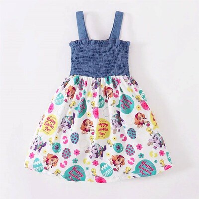 Fashion Dress for Kids Girl 1-6 Years Infant Girl Sleeveless