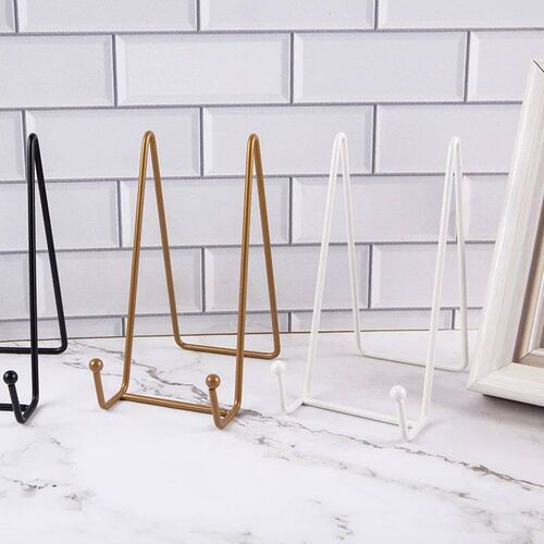 1PCS Iron Art Magazine Display Stand Dish Rack Plate Bowl Pi