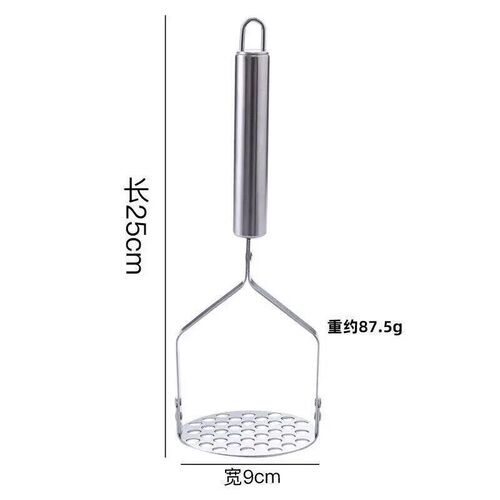 Stainless Steel Potato Masher Kitchen Pumpkin Garlic Vegetab