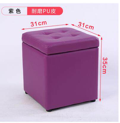 chair ottoman bench storage seat furniture footstool box - 实物图