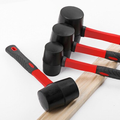 Rubber Mallet Elastic Soft Rubber Hammer DIY Flexible Tool