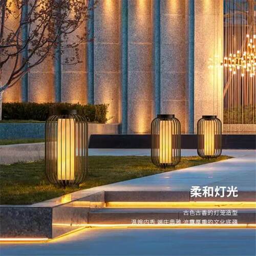 Hongcui Outdoor Modern Lawn Lamp Dolomite LED Vintage Lighti