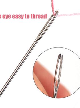 9 PCS Large Eye Blunt Sewing Needles Cross Stitch Knitting N