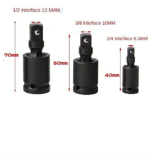 360 Degree Swivel Knuckle Joint Air Impact Wobble Socket