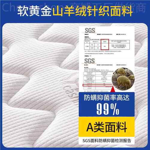 Household spring mattress latex bag 20cm租房隔脏床垫民宿学生