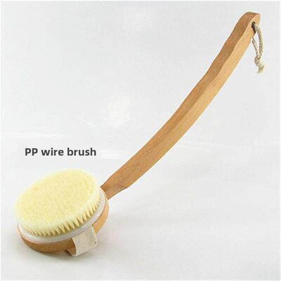 Bath Brush Back Body Bath Shower Sponge Scrubber Brushes Wit