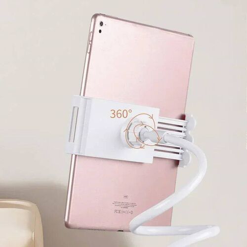 Bedside Table Tablet Stand Adjustable Long Arm Clamp Tablet