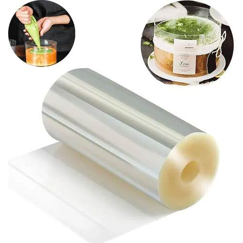 10m/1 Roll Transparent Acetate Surround Film Cake Surrounds