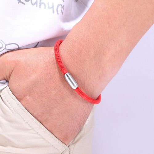 Fashion Milan Thread Rope Bracelet for Women Men Stainless S