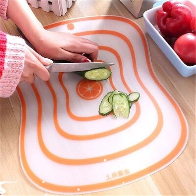 Kitchen Non-slip Chopping Blocks Tool Flexible Transparent