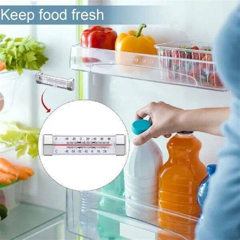 -40C To 27C LCD Refrigerator Thermometer Digital - 实物图