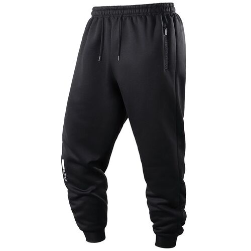 Mens autumn and winter drawstring printed detail pocket plu