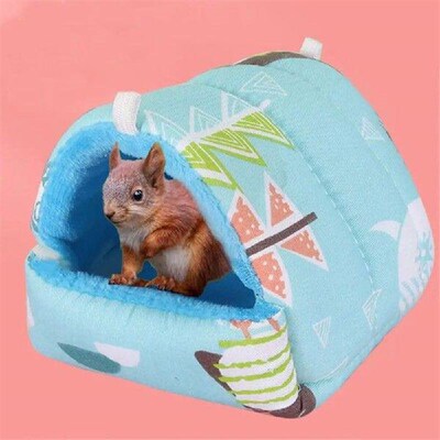 Colorful Comfortable Mini Cage Winter Guinea Pig Nest Small
