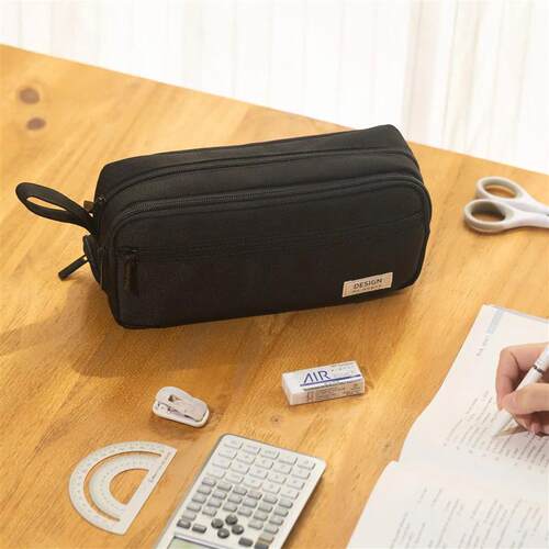 Large Capacity Multi-Functional Pencil Case Three-Layer Stat