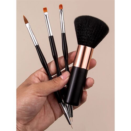 4 Pcs Nail Drawing Pen, Dual End Nail Art Pen Brush Acrylic