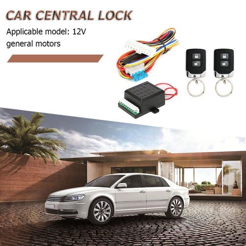 Car Remote Central Door Locking Kit Auto Keyless Entry Alarm