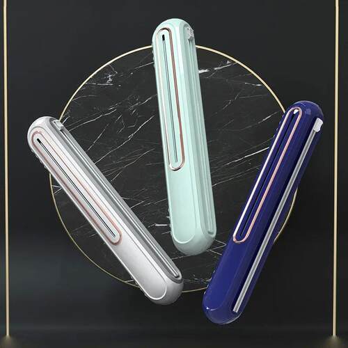 Magnetic Refillable Plastic Wrap Dispenser With Cutter, Tin