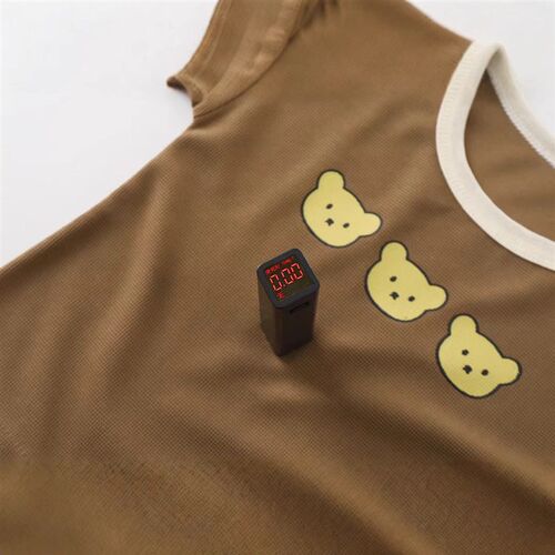 2025 New Summer Short-sleeved Shorts Childrens Waffles Shor