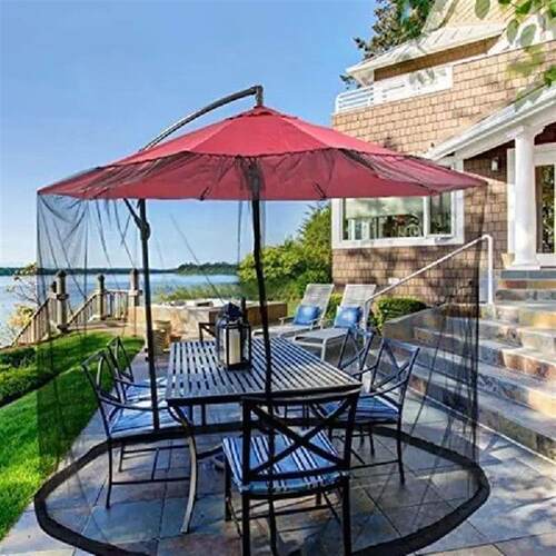 Umbrella Mosquito Netting for Outdoor Garden Patio