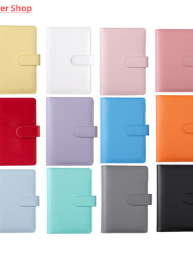 Macaroon Color A6 Budget Binder Notebook Cover 2022  Loose L