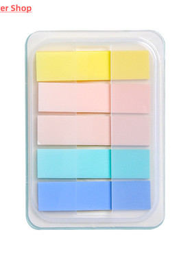 Fresh Morandi Color Waterproof Sticky Notes Index Memo To Do