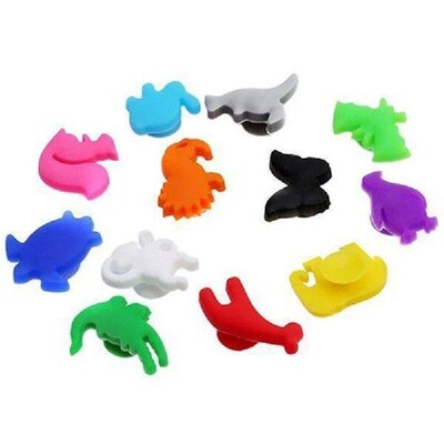 Wine Glass Markers Set of 24 Marine Terrestrial Animals