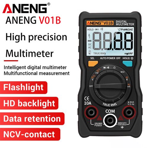 ANENG V01B HD Multmetro Digital Display Multimeter Electri