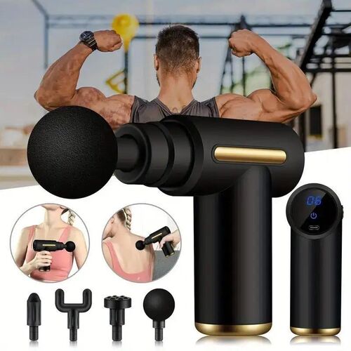 Fascia Gun Muscle Relaxation Massager Electric Vibration Mas