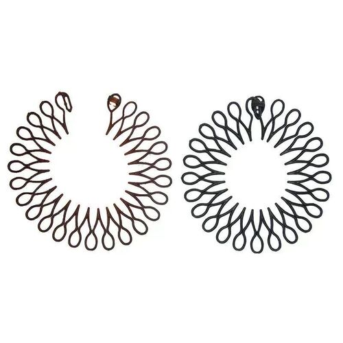 Plastic Full Circle Sretch Flexible Comb Teeth Headband Hair