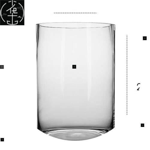 Vase furnishing articles flower arranging transparent glass
