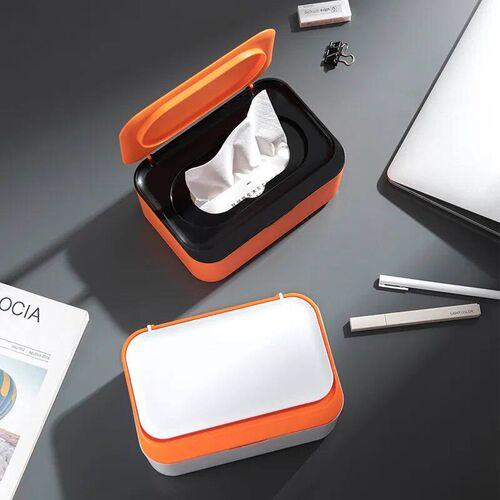 Wet Wipes Dispenser Holder with Lid Dustproof Tissue Storage