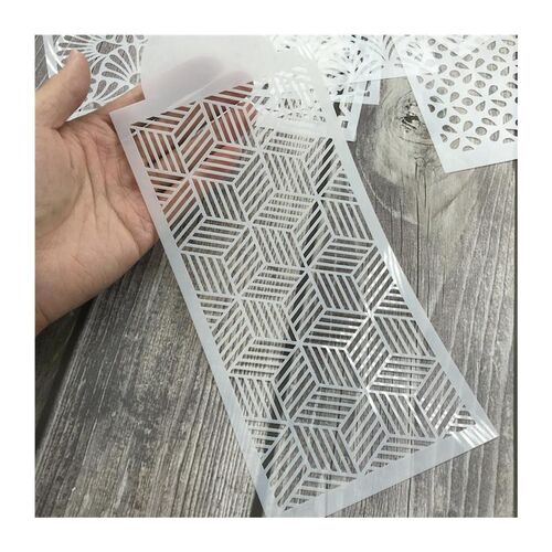 Fondant Cake Mesh Stamps Stencils Embossing for Decorating