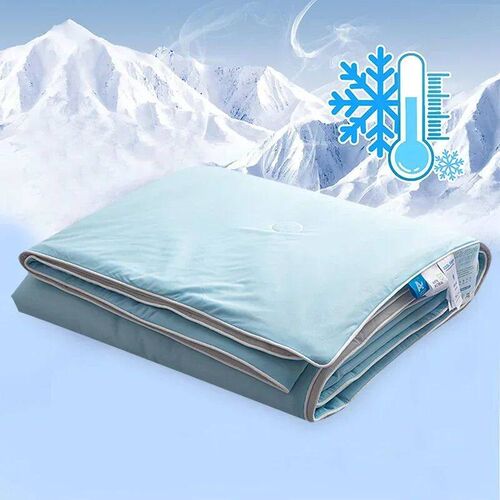 Air Condition Comforter for Summer Pure Color Ice Silk Cooli