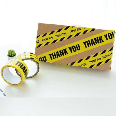 4.8X25M/2.4cmX25M Halloween Party DIY Decoration Warning Tap