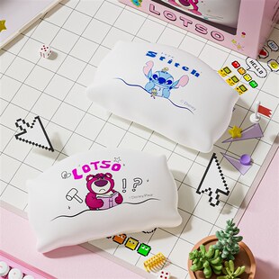 Lotso 针草莓熊枕头夜灯拍感应磁设计正宗授权