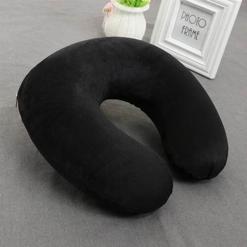 Gift Ushaped pillow, slow rebound neck pillow, convenient f