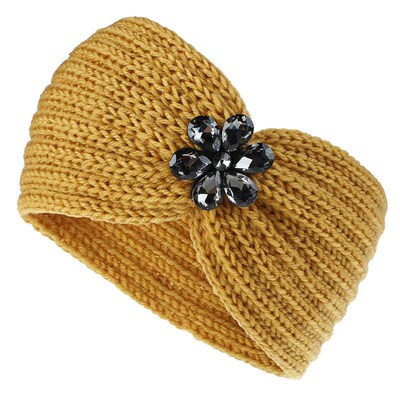 Hair ornaments ladies hair ribbon knitted warm earmuffs autu