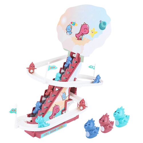 Pig Action Figures Toy DIY Rail Racing Track Small Duck Clim