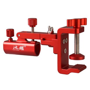 池耀新款大物钓台炮台座通用钓台炮台架加厚铝合金钓鱼支架配件