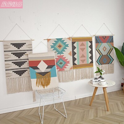 2021 Wall tassel tapestry  background bedroom Woven
