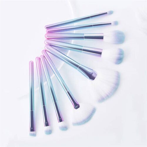 9PCS Color Makeup Brush Set EyeShadow Foundation Women Cosme
