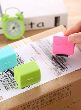 Garbled Secret Scroll Wheel Privacy Smear Stamps Children To