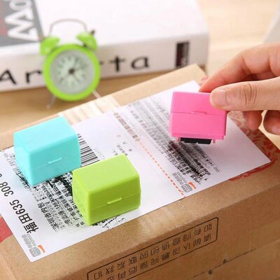 Garbled Secret Scroll Wheel Privacy Smear Stamps Children To